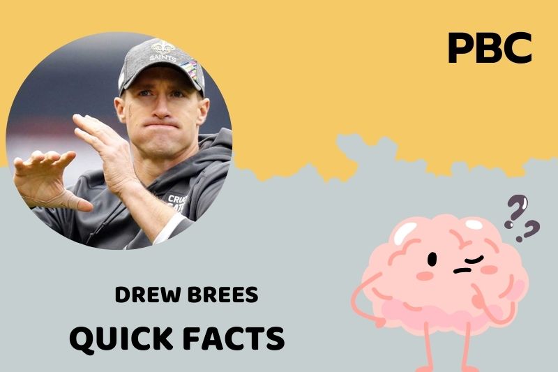 Drew Brees Quick Facts 3 Drew Brees Quick Facts
