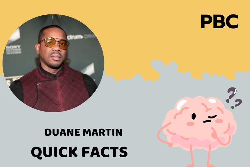 Duane Martin Quick Facts 3 Duane Martin Quick Facts