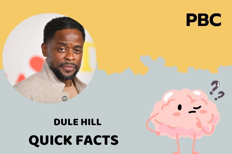 Dule Hill Quick Facts