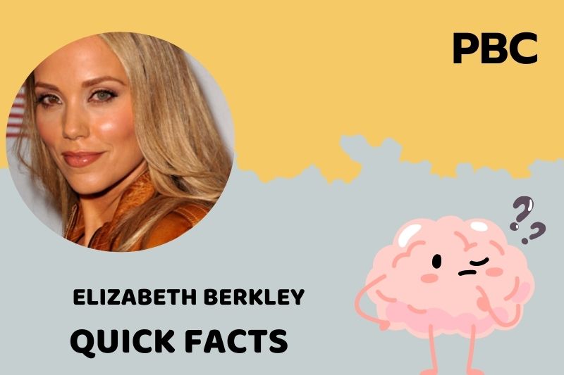 Elizabeth Berkley Quick Facts 3 Elizabeth Berkley Quick Facts