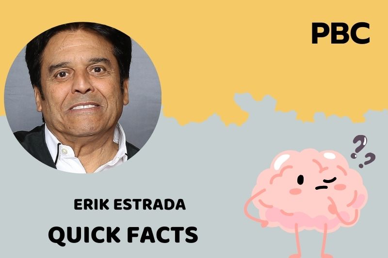Erik Estrada Quick Facts
