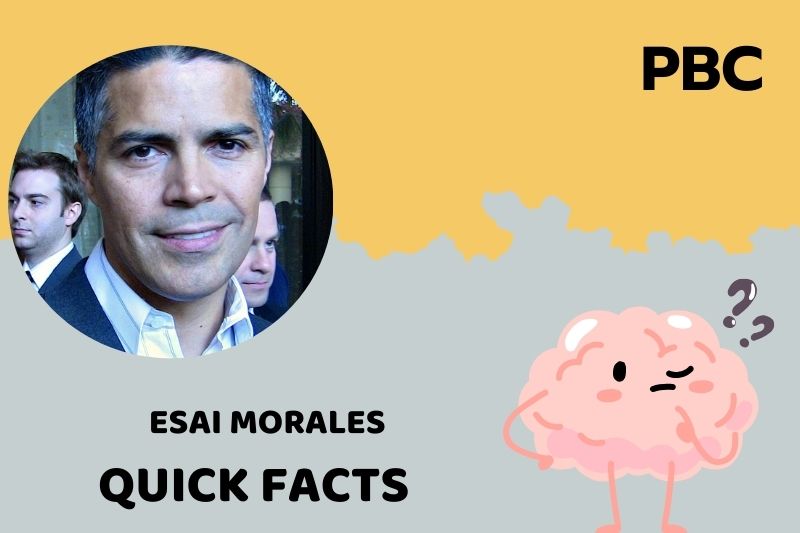 Esai Morales Quick Facts