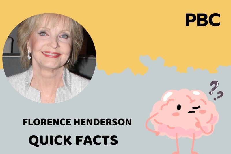 Florence Henderson Quick Facts 3 Florence Henderson Quick Facts
