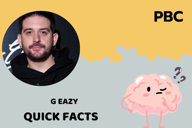 G Eazy Quick Facts 3 G Eazy Quick Facts