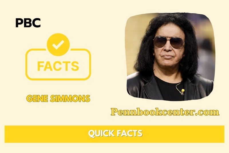 Gene Simmons Quick Facts