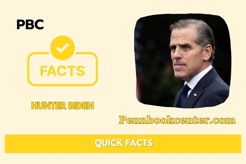 Hunter Biden Quick Facts 3 Hunter Biden Quick Facts