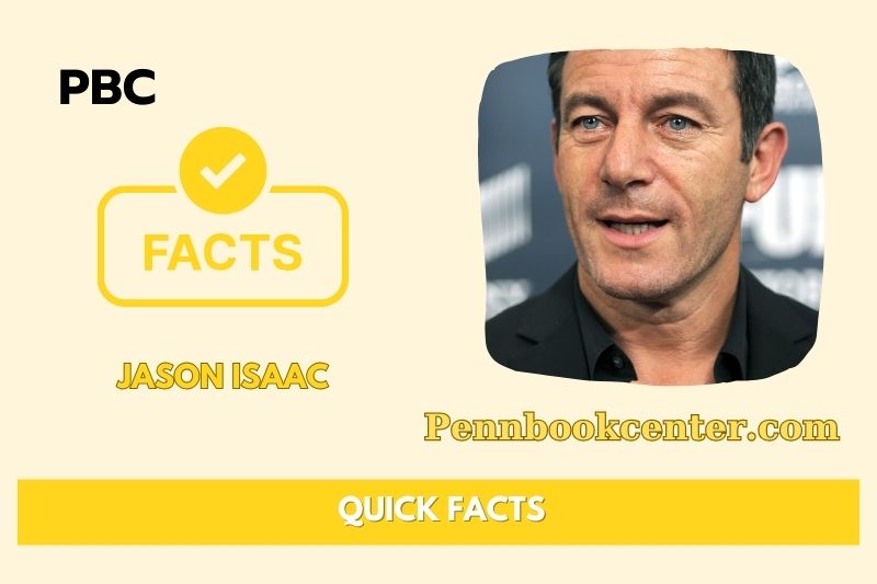Jason Isaac Quick Facts 3 Jason Isaac Quick Facts