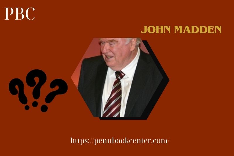 John Madden Quick Facts 3 John Madden Quick Facts