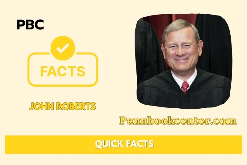 John Roberts Quick Facts 3 John Roberts Quick Facts