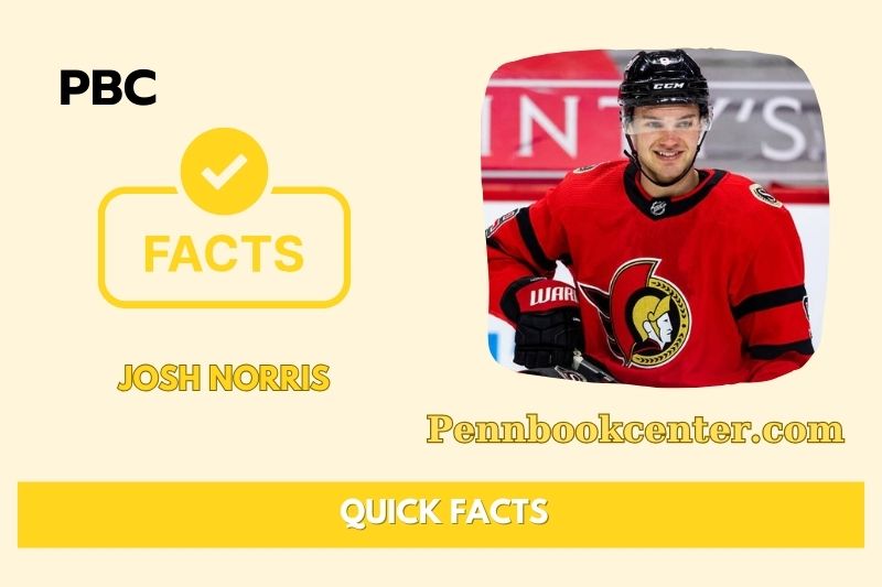 Josh Norris Quick Facts