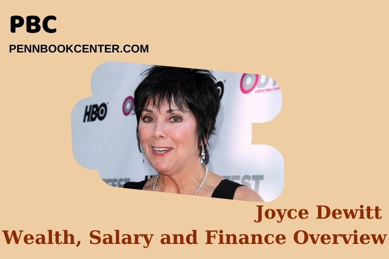 Joyce Dewitt Wealth Salary and Financial Overview 5 Joyce Dewitt Wealth, Salary and Financial Overview