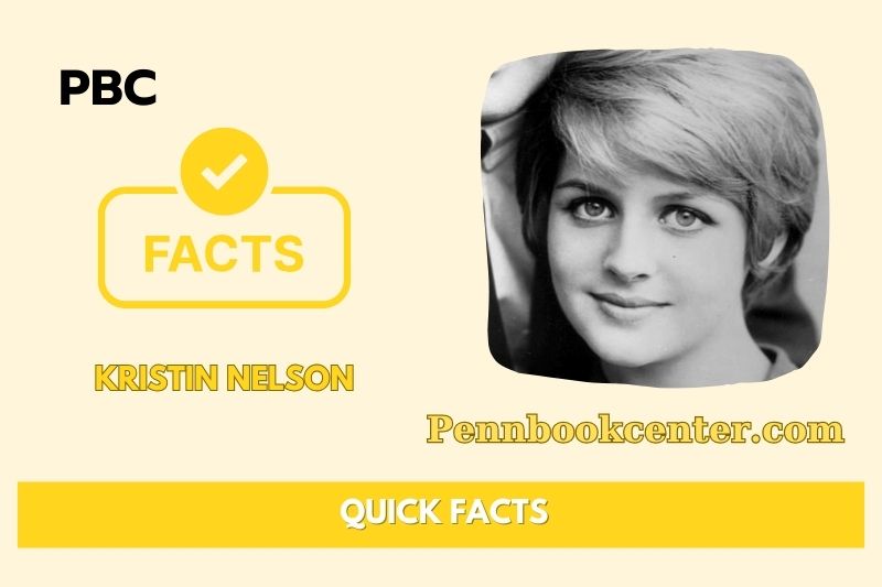 Kristin Nelson Quick Facts 3 Kristin Nelson Quick Facts