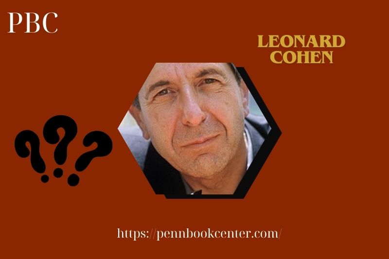 Leonard Cohen Quick Facts 3 Leonard Cohen Quick Facts