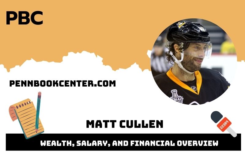Matt Cullen Wealth Salary and Financial Overview 5 Matt Cullen Wealth, Salary, and Financial Overview