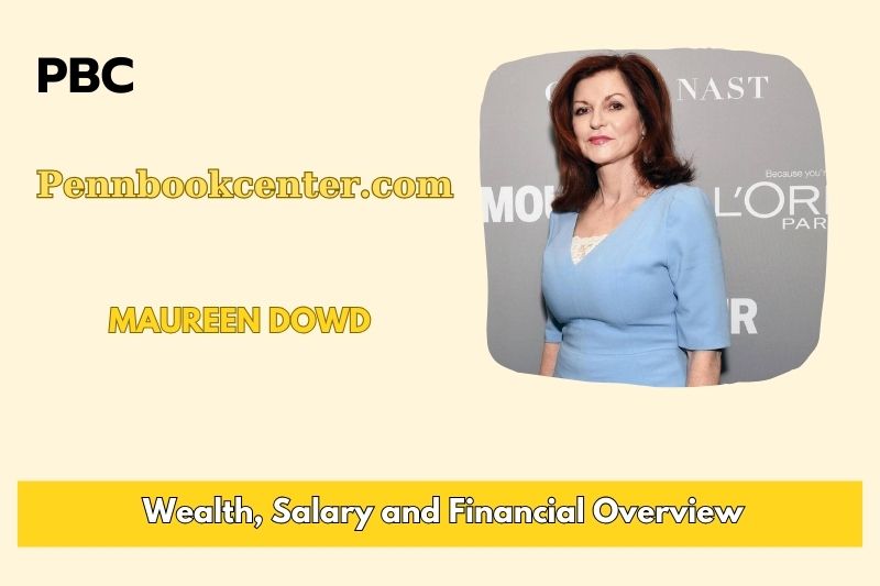 Maureen Dowd Wealth, Salary, and Financial Overview
