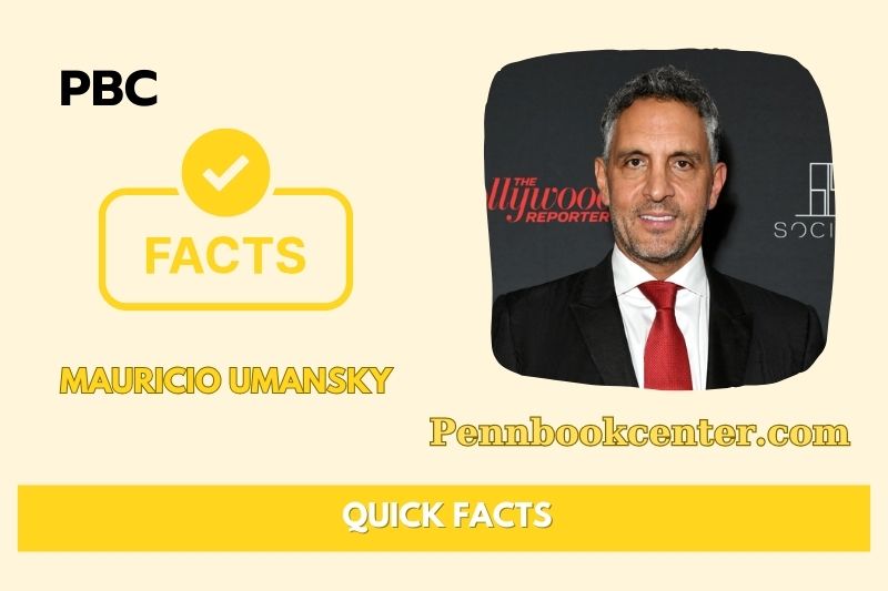 Mauricio Umansky Quick Facts 3 Mauricio Umansky Quick Facts