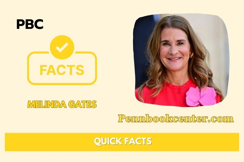 Melinda Gates Quick Facts 3 Melinda Gates Quick Facts