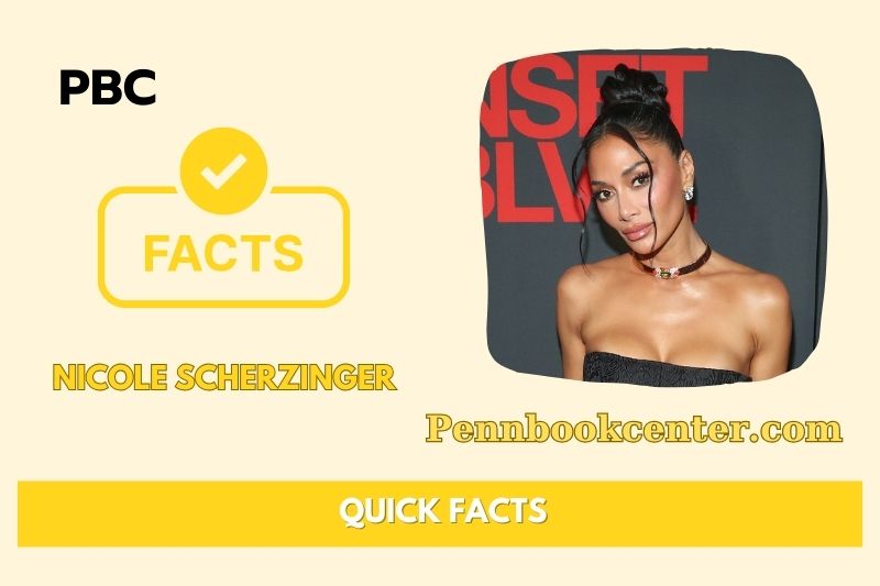 Nicole Scherzinger Quick Facts