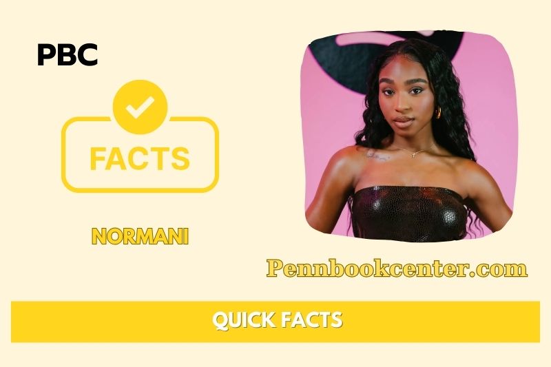 Normani Quick Facts 3 Normani Quick Facts