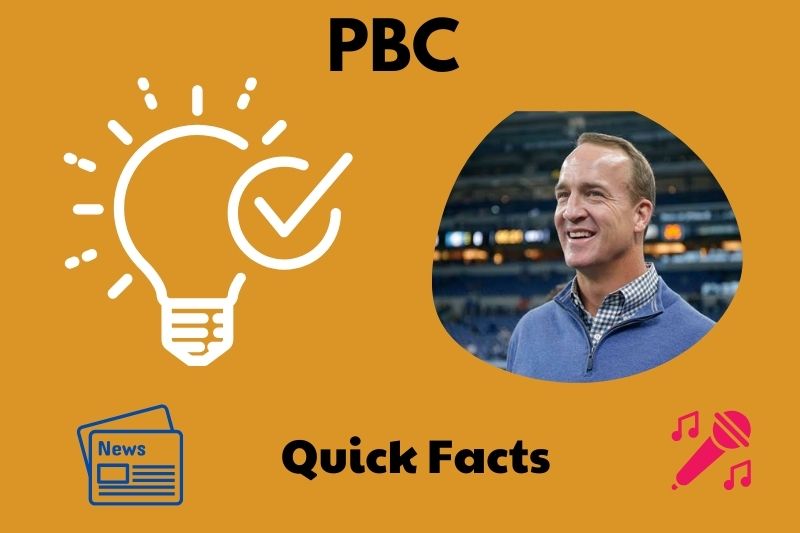 Peyton Manning Quick Facts