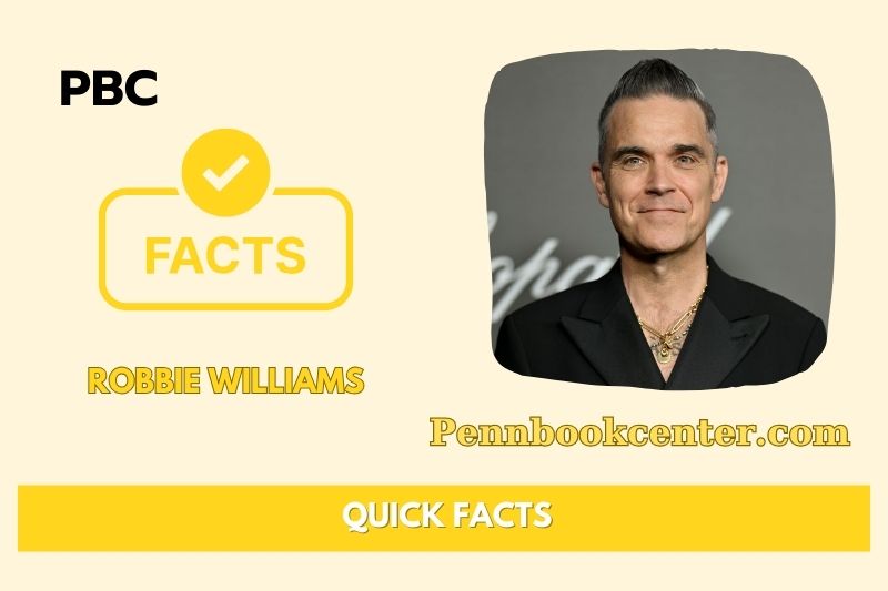 Robbie Williams Quick Facts 3 Robbie Williams Quick Facts
