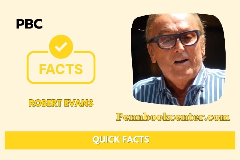 Robert Evans Quick Facts 1 3 Robert Evans Quick Facts