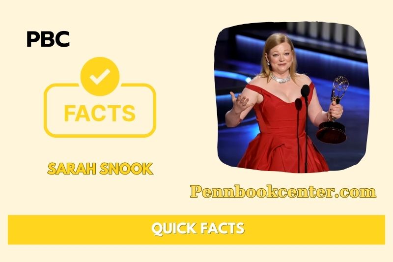 Sarah Snook Quick Facts 3 Sarah Snook Quick Facts
