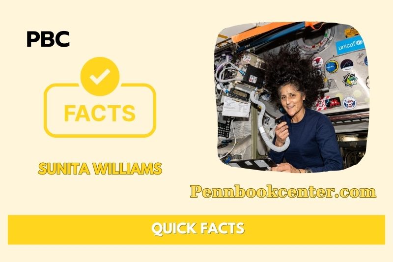 Sunita Williams Quick Facts 3 Sunita Williams Quick Facts
