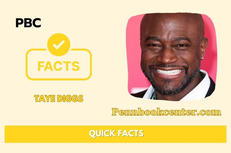 Taye Diggs Quick Facts 3 Taye Diggs Quick Facts