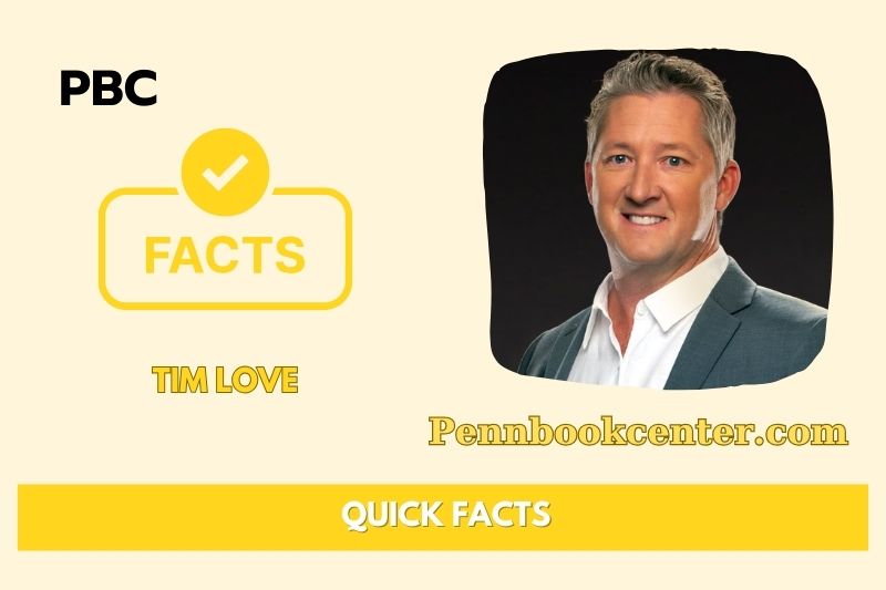 Tim Love Quick Facts 3 Tim Love Quick Facts