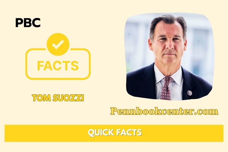 Tom Suozzi Quick Facts