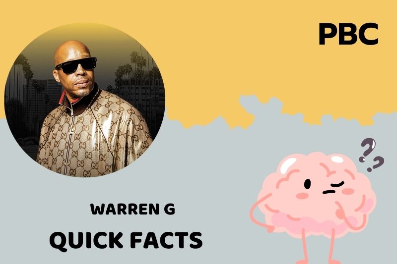 Warren G Quick Facts 3 Warren G Quick Facts