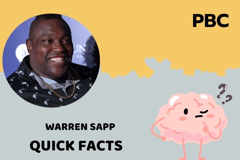 Warren Sapp Quick Facts