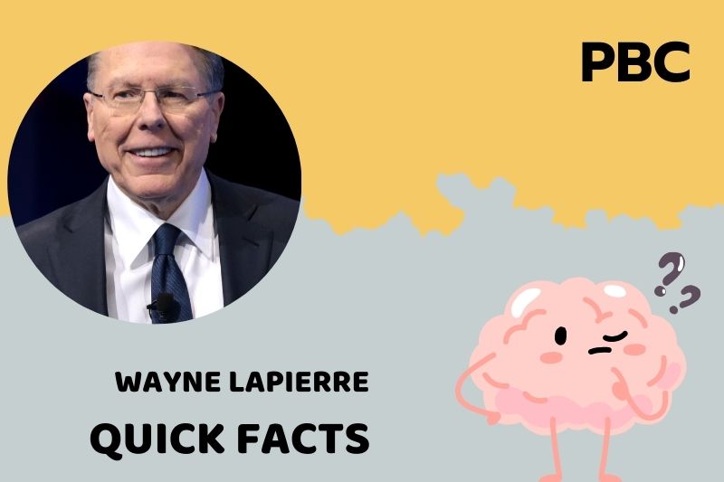 Wayne Lapierre Quick Facts