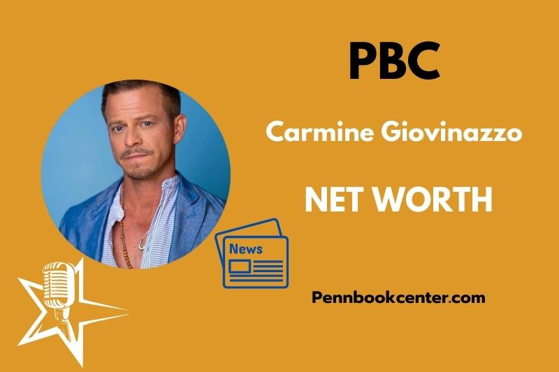 What is Carmine Giovinazzo Net Worth 2025 Salary Wealth Career Earnings