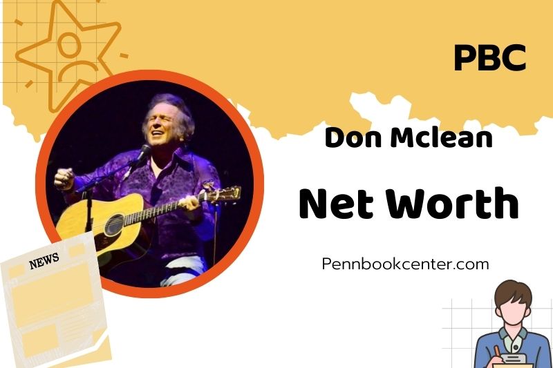 What is Don McLean Net Worth 2025: Earnings, Royalties, and Financial Insights