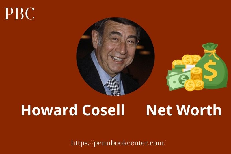 What is Howard Cosell Net Worth 2025 Salary Wealth Career Earnings