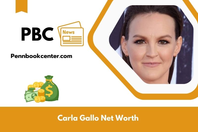What is Net Worth of Carla Gallo in 2025