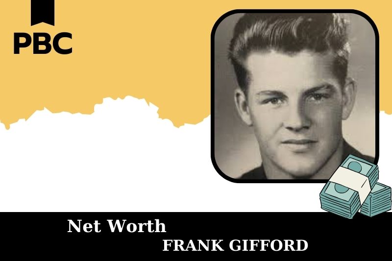 What is Net Worth of Frank Gifford in 2025 4 What is Net Worth of Frank Gifford in 2025