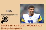 Jimmy Garoppolo Net Worth 2025: Salary, Wealth & Financial Breakdown