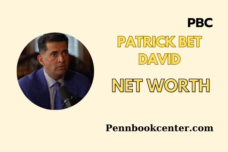 What is Patrick Bet David Net Worth 2025 Earnings, Salary, Finances