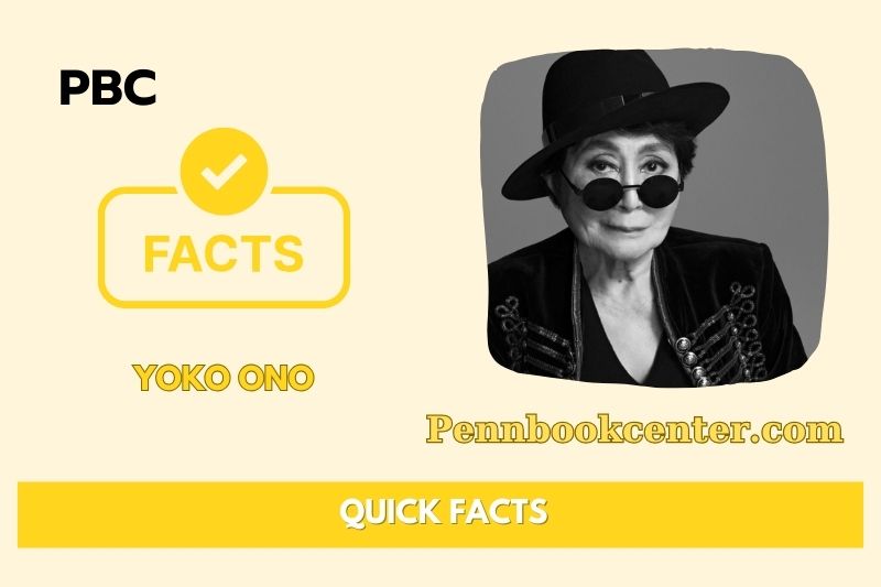 Yoko Ono Quick Facts