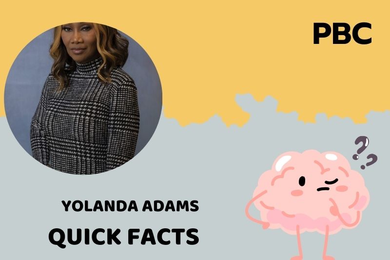 Yolanda Adams Quick Facts 3 Yolanda Adams Quick Facts